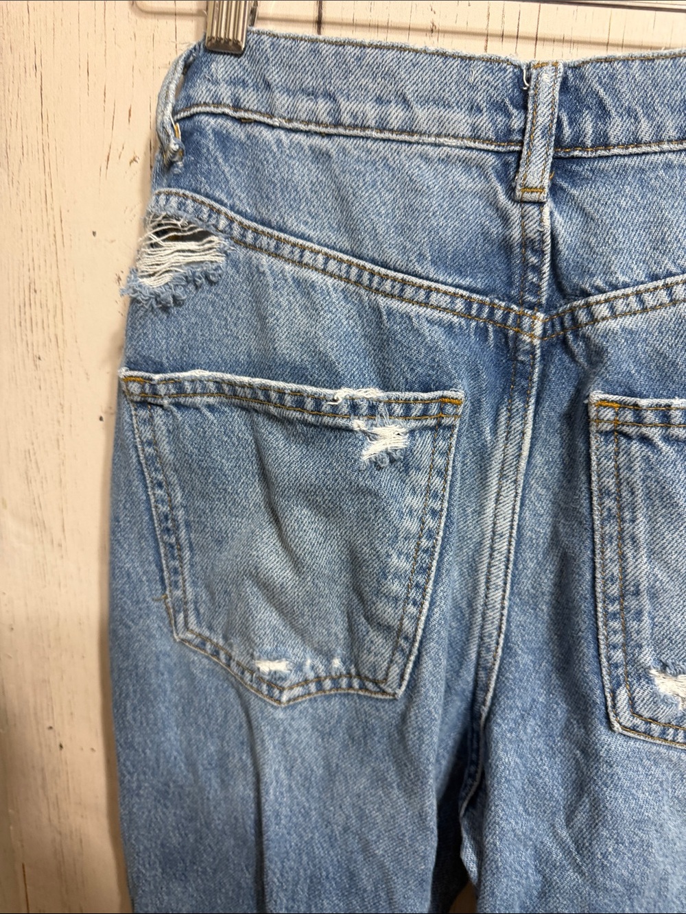 Zara THE 90'S FULL LENGTH Distressed Jeans - Picture 9 of 9
